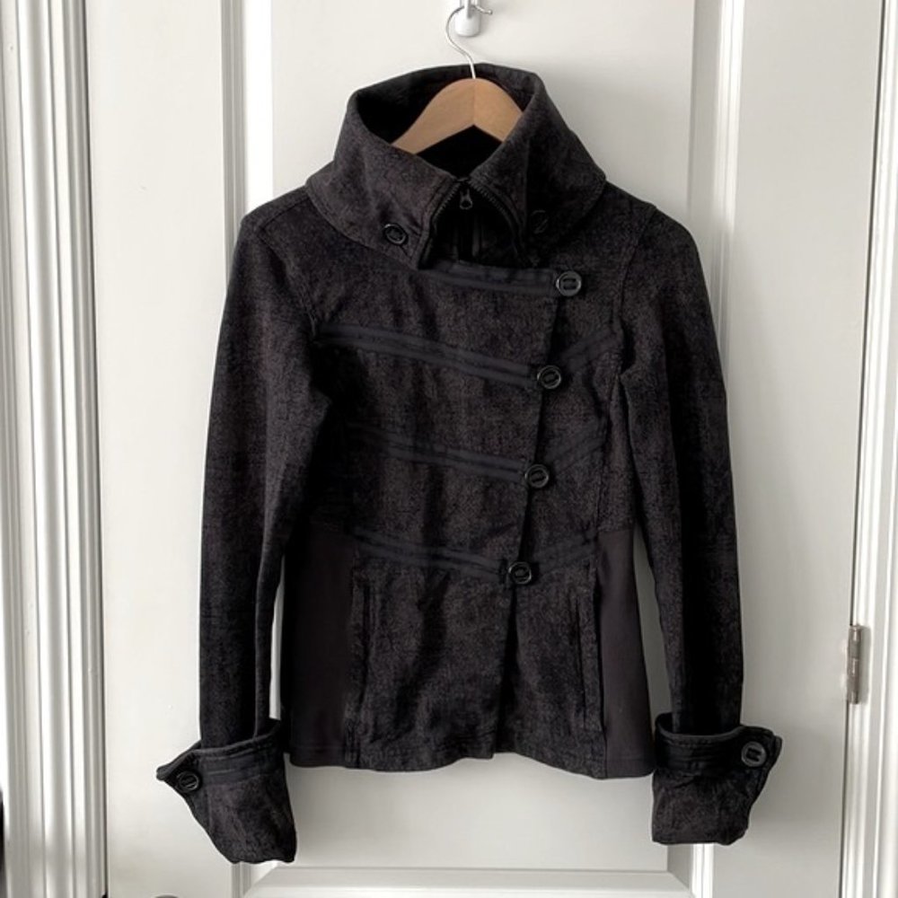 Lululemon Admiral Military High Neck Jacket SIZE 6 - Picture 1 of 13
